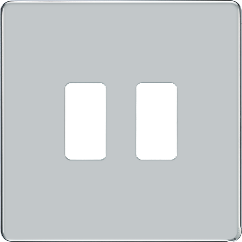 BG Electrical Grid - 2 module, square