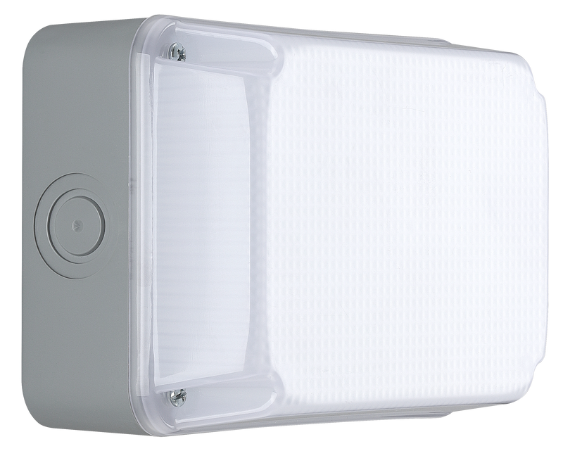 Luceco Storm - Storm bulkhead 170mm 750 lumens and microwave sensor