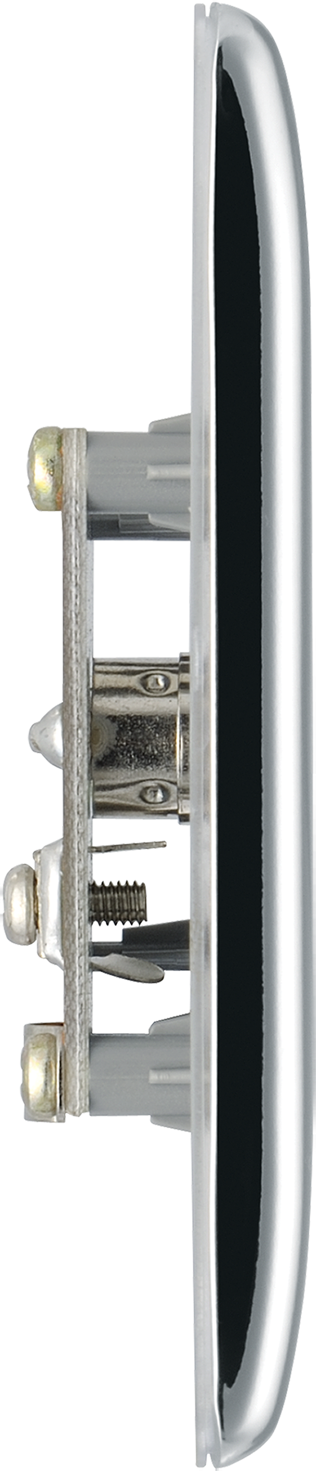 BG Electrical Nexus Metal Polished Chrome - Single, co-axial
