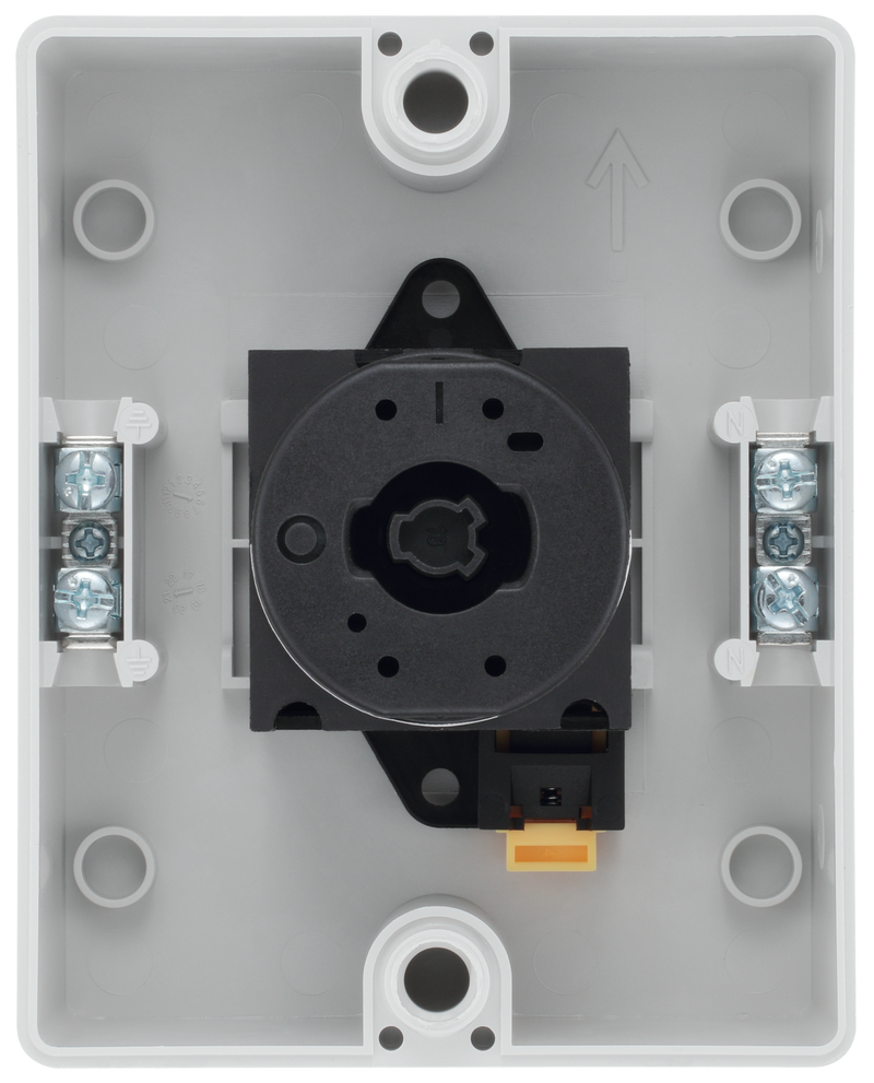 BG Circuit Protection Rotary Isolator 2 Pole - 20A, 2-Pole AC, Rotary Isolator