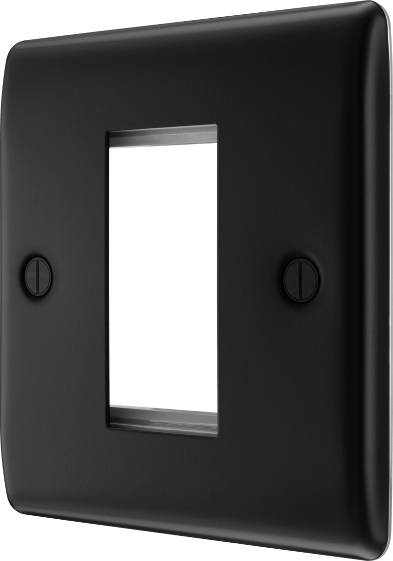 BG Electrical Euro Module - 1 module - square