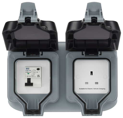 Masterplug EV - 13A Outdoor Socket