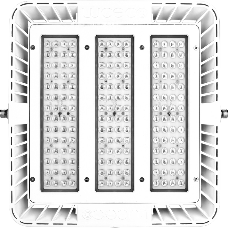 Luceco Ceres - Ceres white RAL 9016 IP65 highbay 356mm 22000lm 160w dim + em 120-degree