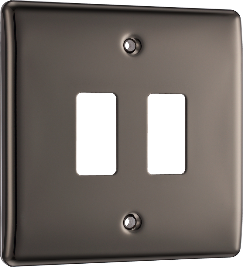 BG Electrical Grid - 2 module, square