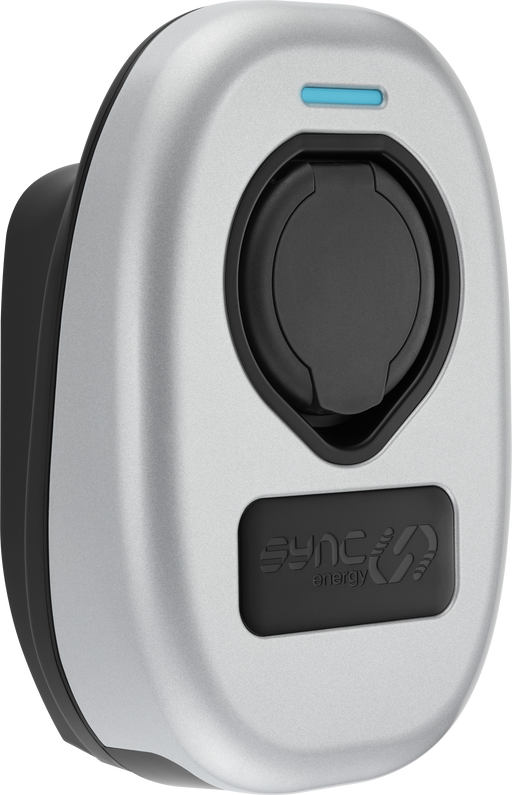 Sync Energy Wall Chargers - EV Socketed Wall Charger 2, Mode 3, 22kW - Wi-Fi, Ethernet, 4G, RFID