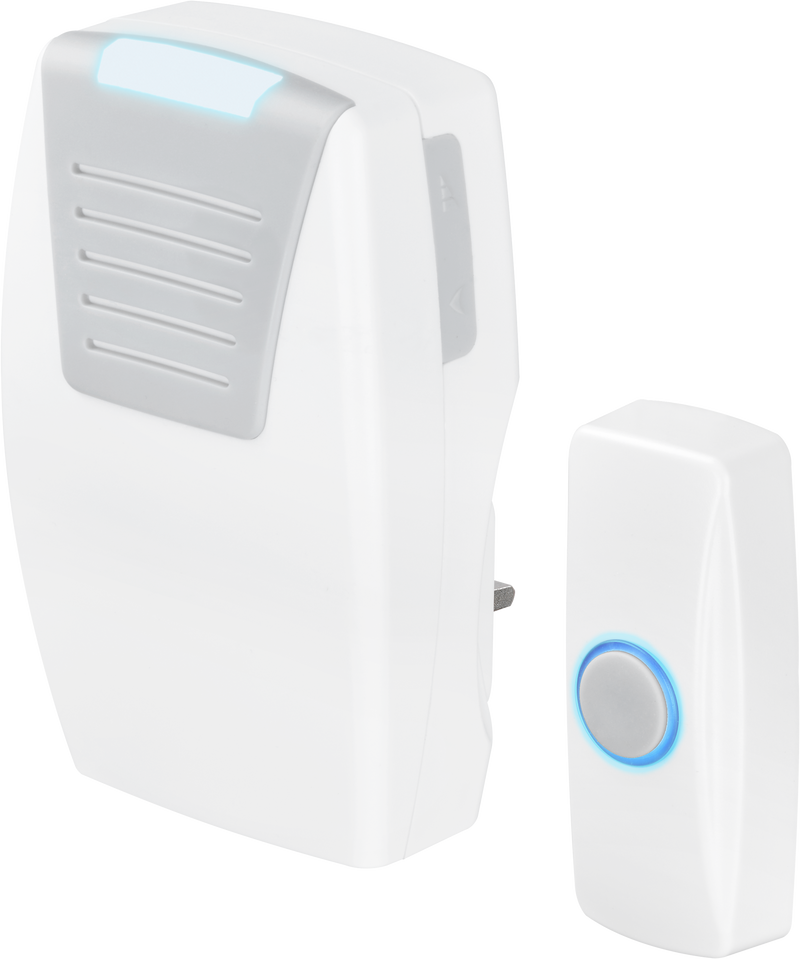 Masterplug Home - 100m, Plug-InWhite + Grey
