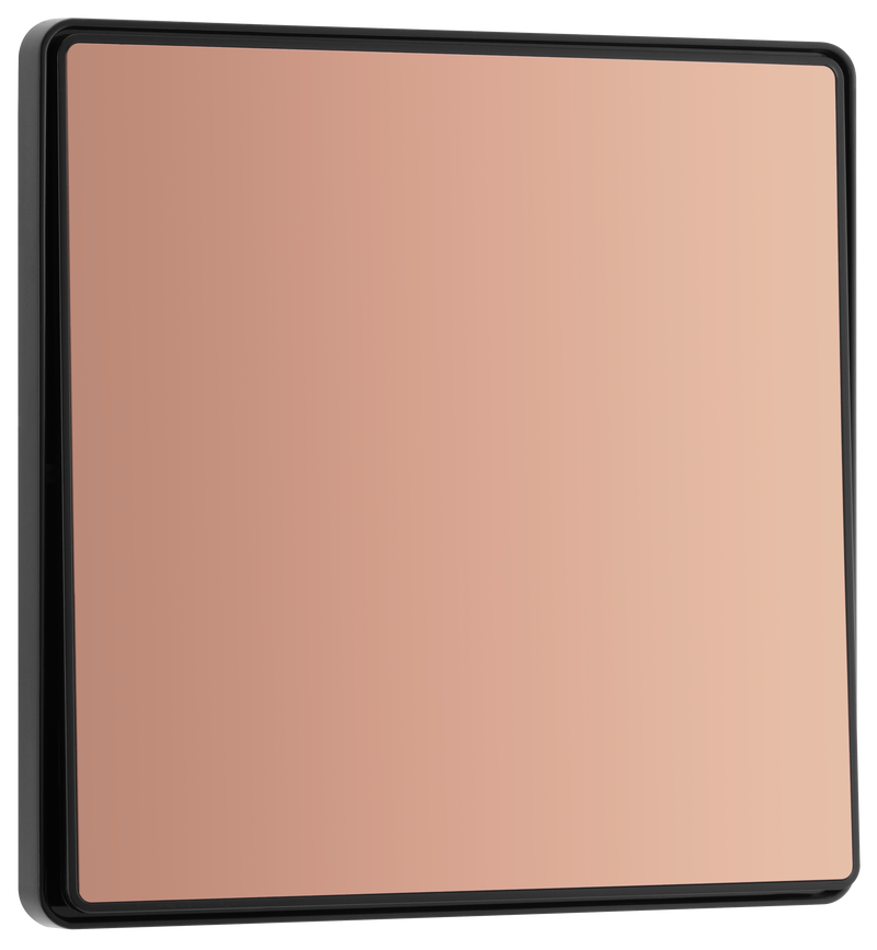 BG Electrical Evolve Polished Copper - Single, 2 way switch, edge rocker