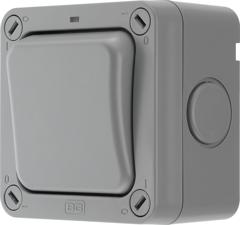 BG Electrical Weatherproof Storm - Single, double pole, IP66