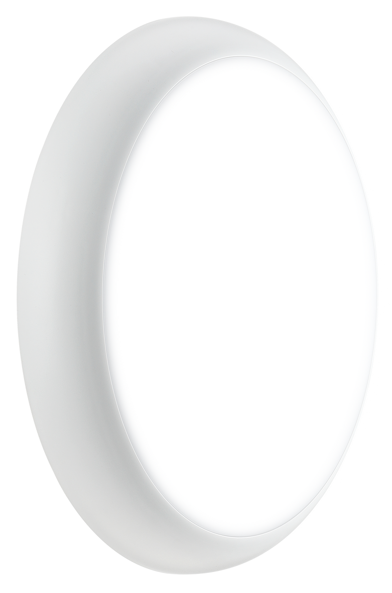 Luceco Sierra - Sierra bulkhead 1200 lumens fixed output driver emergency and microwave sensor