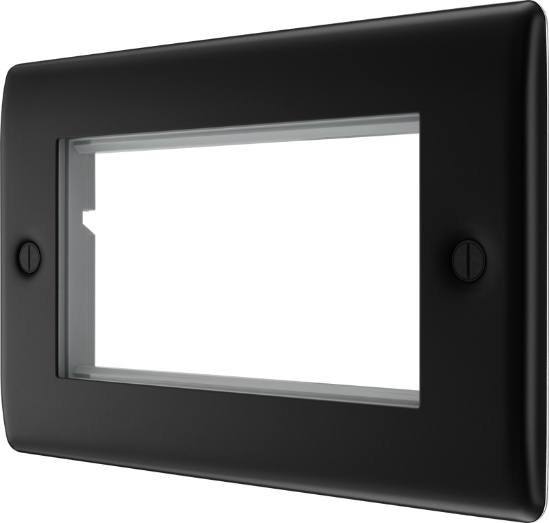 BG Electrical Euro Module - 4 module - rectangular