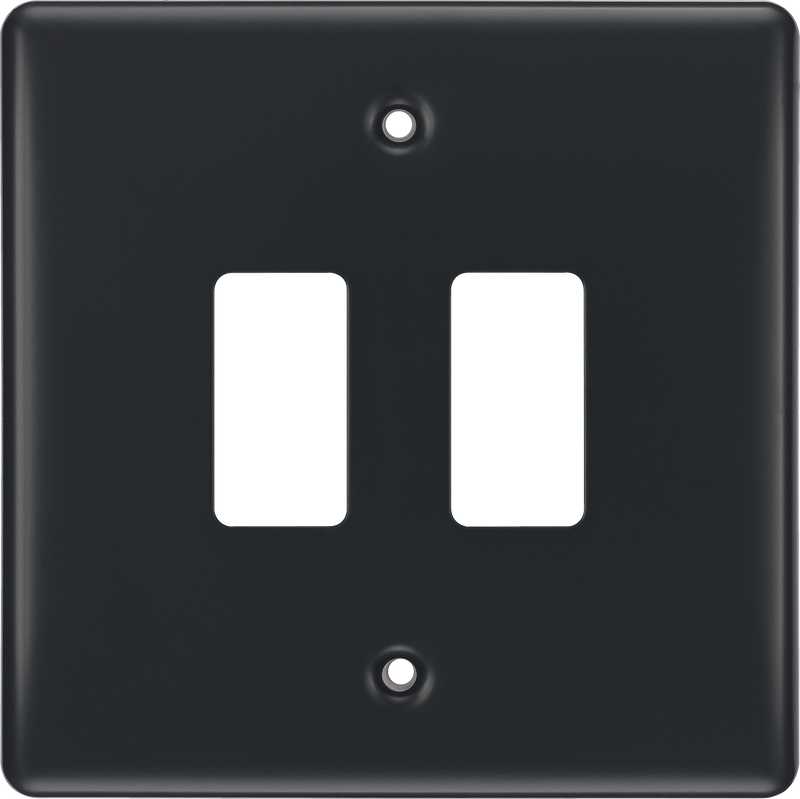 BG Electrical Grid - 2 module, square