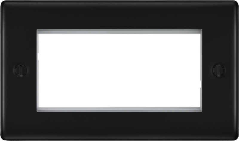 BG Electrical Euro Module - 4 module - rectangular