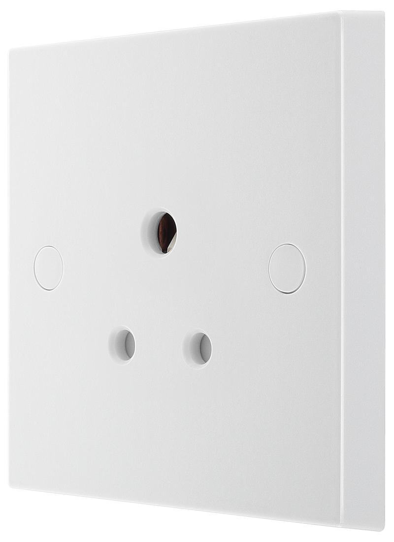 BG Electrical 900 Series - 5A, Single, unswitched, round pin