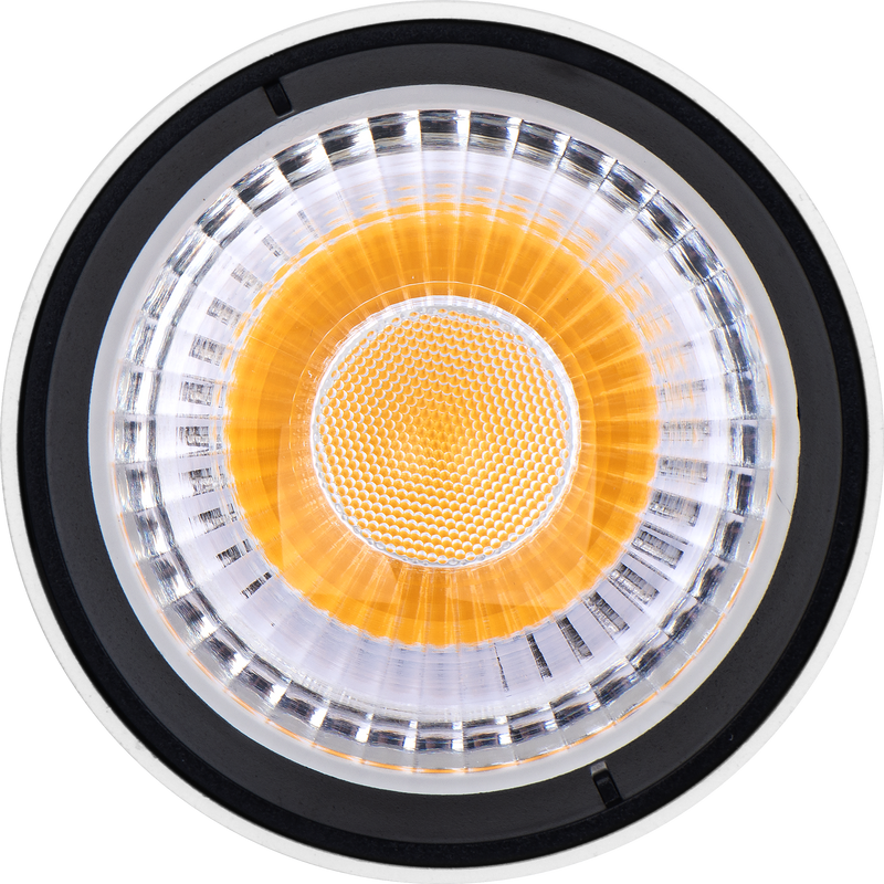Luceco Circular Spotlight - Circular pendant surface mounted white 2000lm 25w 4000k