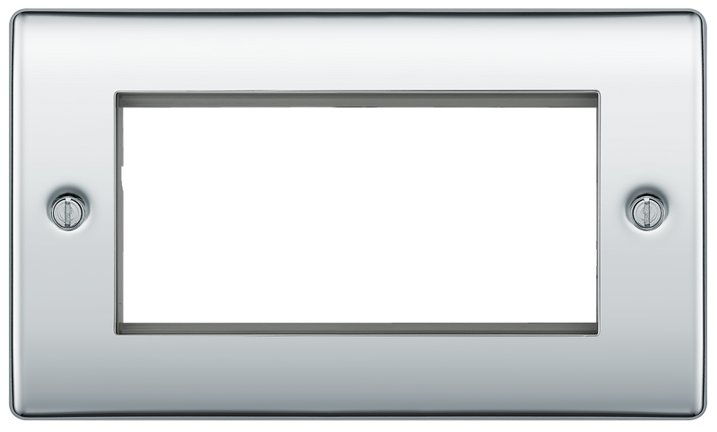 BG Electrical Euro Module - 4 module - rectangular