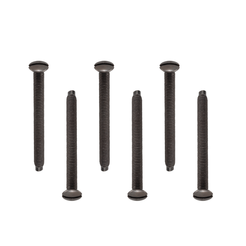BG Electrical Nexus Metal - M3.5 Screws for Black Nickel, 38mm, 10pk