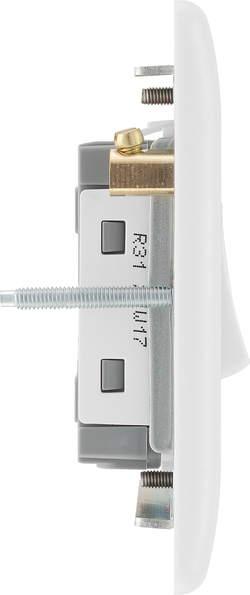 BG Electrical 800 Series - 20A, double pole, immersion switch, marked "sink/bath"