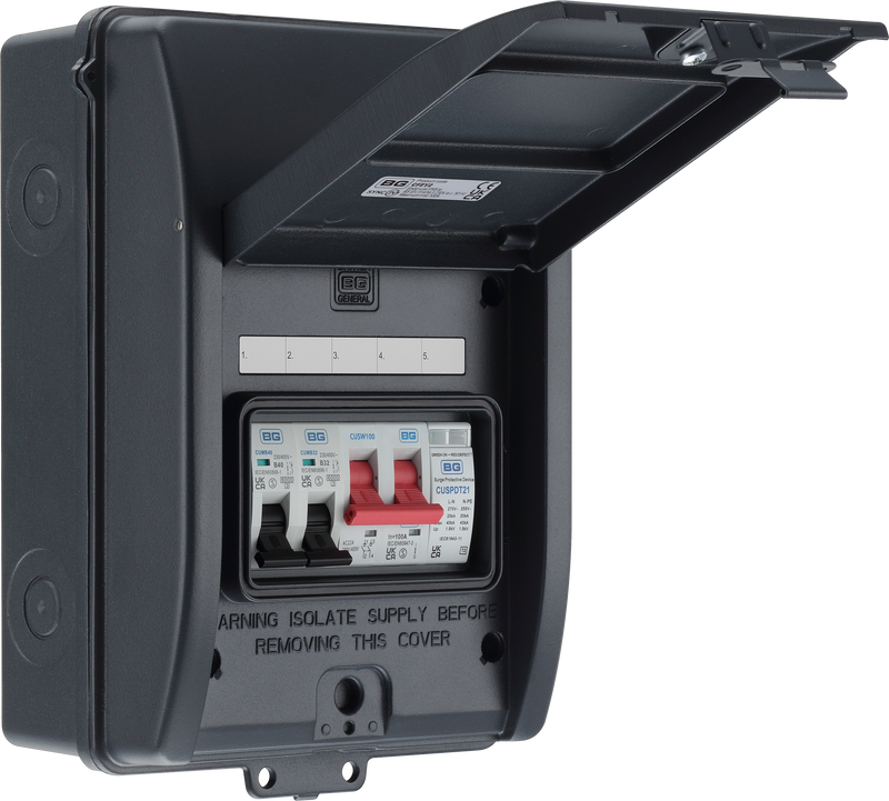 BG Circuit Protection IP65 Weatherproof - Metal Electric Vehicle Kit 5 Mod IP65