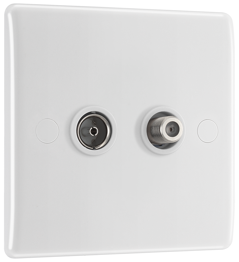 BG Electrical 800 Series - Double, satellite and co-axial