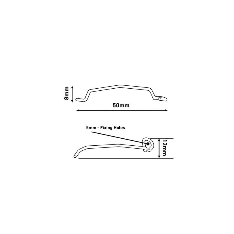 D-Line Fire Clip - Safe-D Spring Clip Kit Box of 200pcs c/w 200x Pan Head Screws & SDS Bit