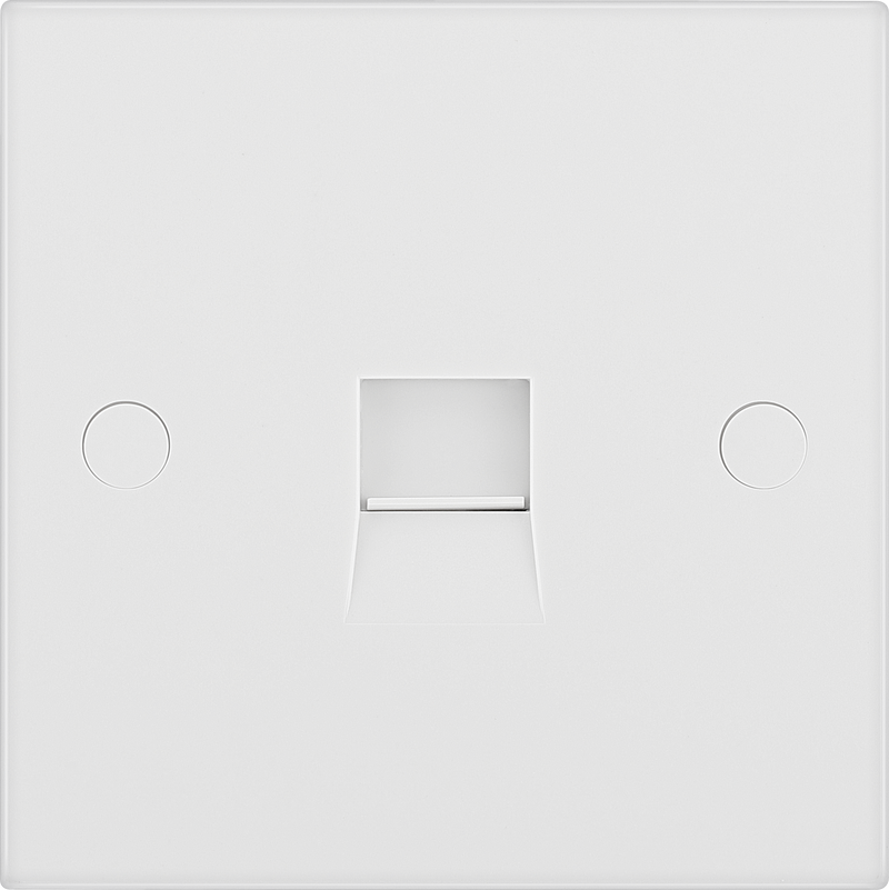 BG Electrical 900 Series - Single, telephone socket, master (screw)