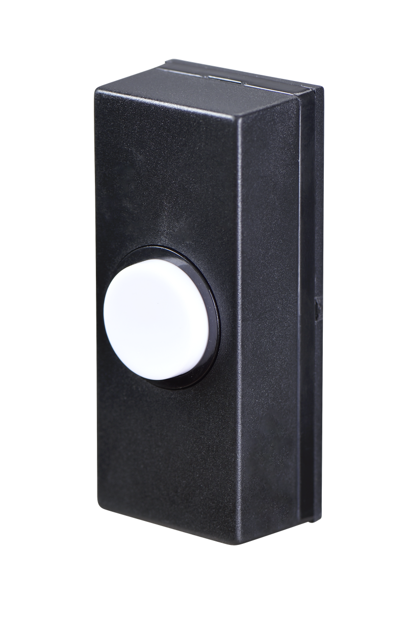 BG Electrical Contractor - Bell Push for BG Wired Door Chime, Black