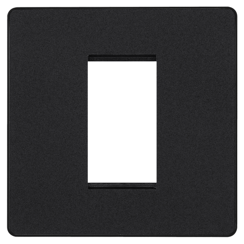 BG Electrical Euro Module - 1 module - square