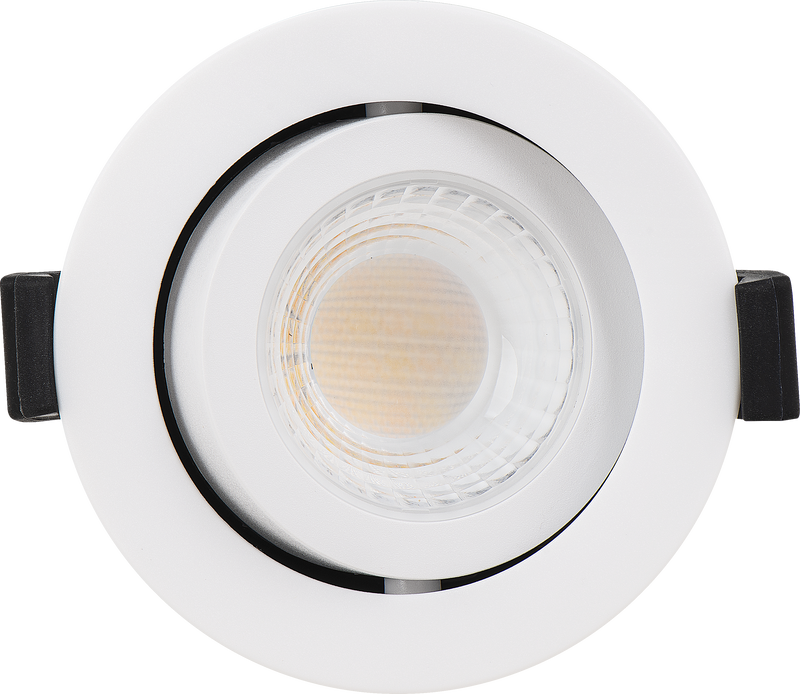 Luceco Ftype Ultra - FType Ultra Fire Rated Downlight 4W/6W 690lm Power Change & CCT Change 3000K / 4000K Dim2Warm IP20 White - Adjustable