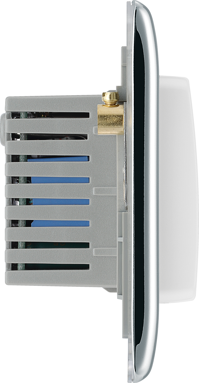 BG Electrical Nexus Metal Polished Chrome - Hotel key card switch