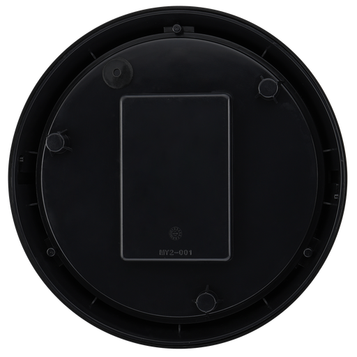 Luceco Ext Residential - Exterior residential bulkhead round 700lumens with white or black bezel + PIR
