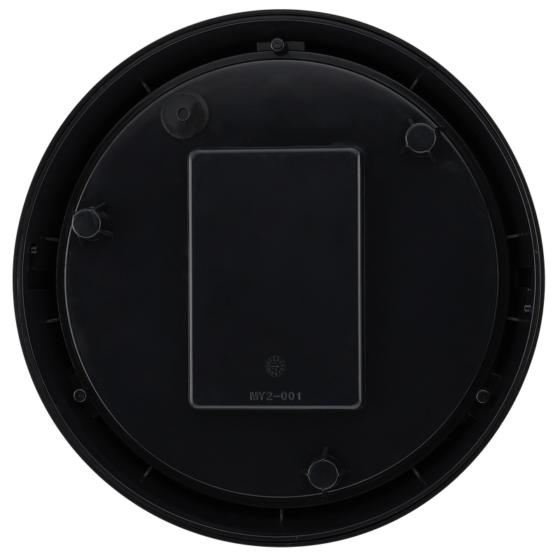 Luceco Ext Residential - Exterior residential bulkhead round 700lumens with white or black bezel + PIR