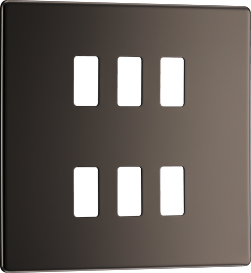 BG Electrical Grid - 6 module, square