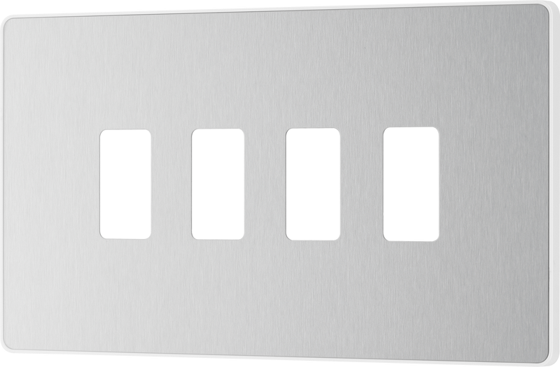 BG Electrical Grid - 4 module, rectangular