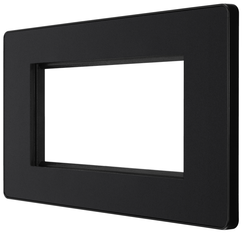 BG Electrical Euro Module - 4 module - rectangular