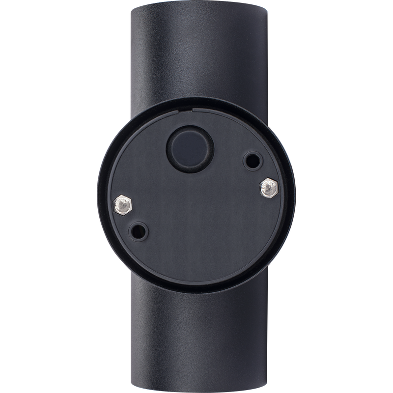 Luceco Azurar Wall Light - Exterior decorative up / down wall light GU10 finished in black