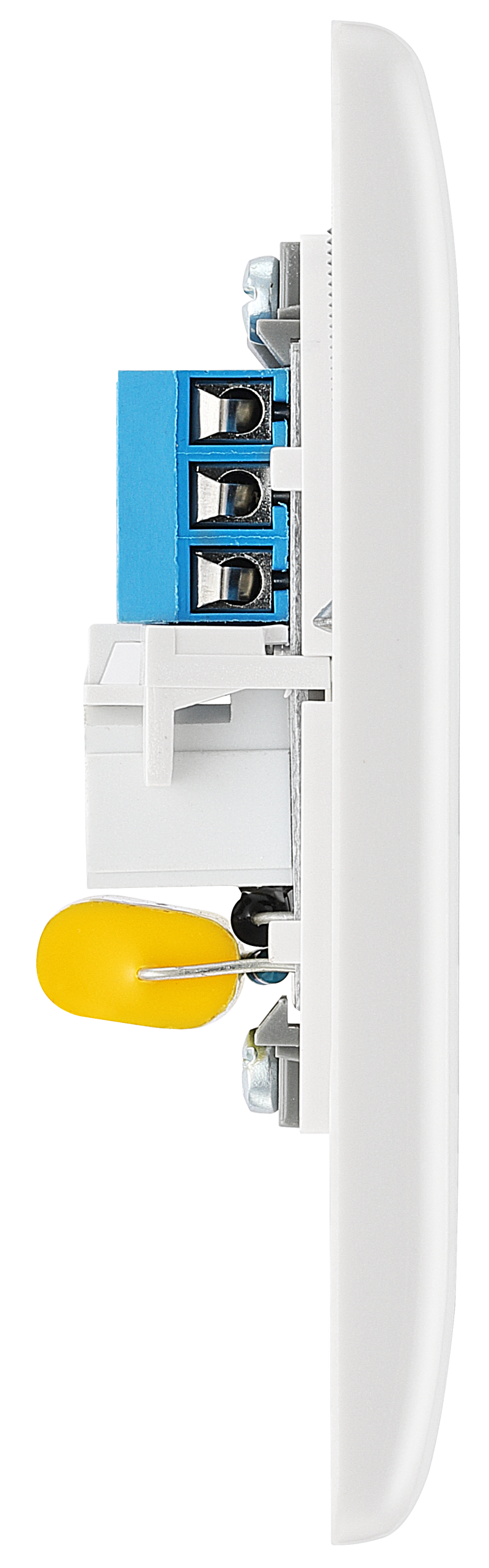 BG Electrical 800 Series - Single, telephone socket, master (screw)