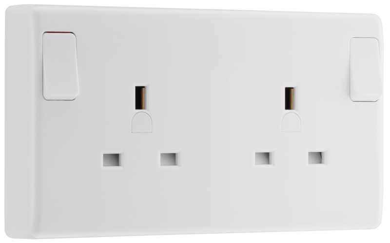 BG Electrical 800 Series - Single to double, single pole