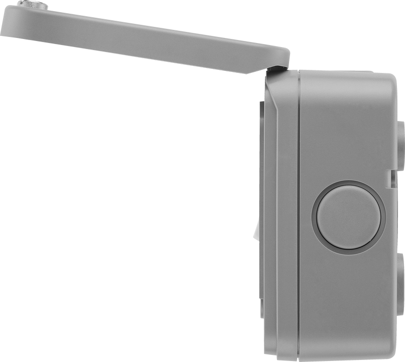 BG Electrical Weatherproof Storm - Switched and fused with indicator and flex outlet IP66
