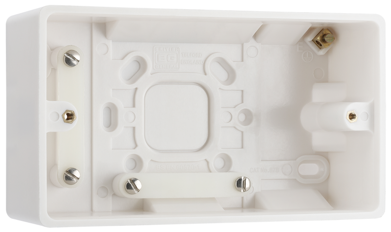 BG Electrical 800 Series - Double 50mm