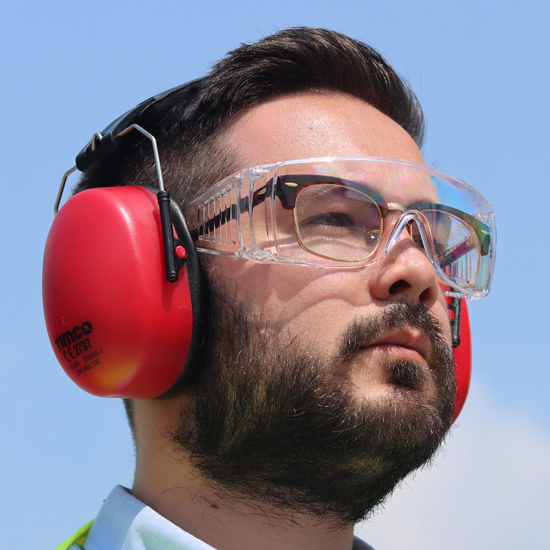 TIMCO Overspecs Safety Glasses Clear