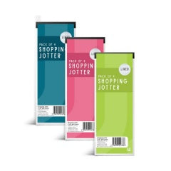 Shopping List Jotter 3pk