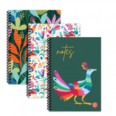 A5 Tropical Spiral Notebook