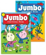 Jumbo Colouring Book 1&2