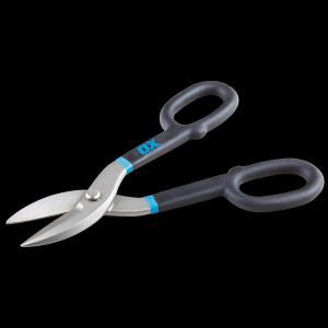 OX Pro Straight Tin Snips - 250mm / 10in