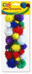 Glitter Pom Poms