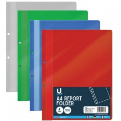 A4 Report Folder 4pk