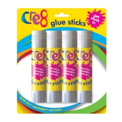 Glue Sticks 10g 4pk