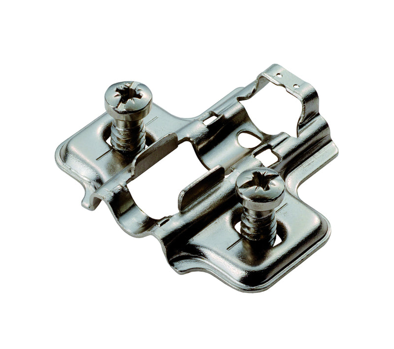0Mm Mounting Plate With Euro Screw (96H02Aq) - Bright Zinc Plated ( 45 )