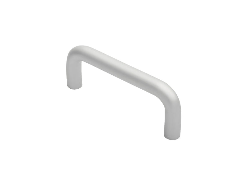 19Mm Dia D Pull Handle - 150Mm C/C - Satin Anodised Aluminium