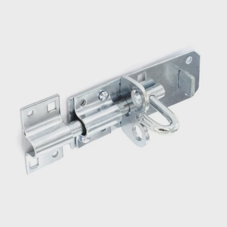 150mm Padlock Bolt Zinc Plated